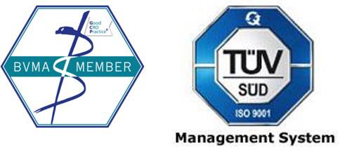 Logos BVMA / TÜV SÜD